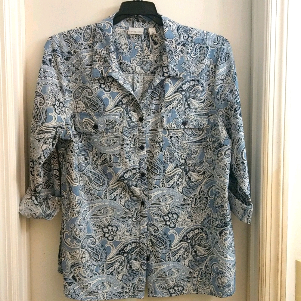 Roll Tab Button Up Shirt